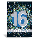 6pk Cards C50 Birthday Age 16 - Tiger Feet Ireland