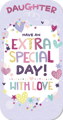 6pk Cards C55 Birthday Daughter - Tiger Feet Ireland