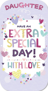6pk Cards C55 Birthday Daughter - Tiger Feet Ireland
