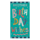 6pk Cards C55 Birthday Brother - Tiger Feet Ireland