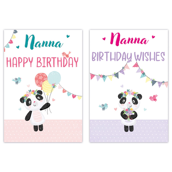 Poppyhill C50 Birthday Nanna 12pk