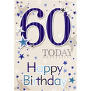 6pk Cards C50 Birthday Age 60 - Tiger Feet Ireland