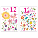 12pk Cards C50 Birthday Age 12 - Tiger Feet Ireland