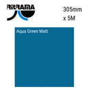 Aqua Green Matt Vinyl 305mm x 5M - Tiger Feet Ireland