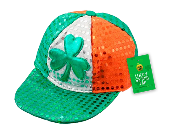Gem Imports Sequin Cap St Patrick's Day