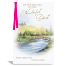 6pk Cards C75 Sympathy Loss Of Dad - Tiger Feet Ireland