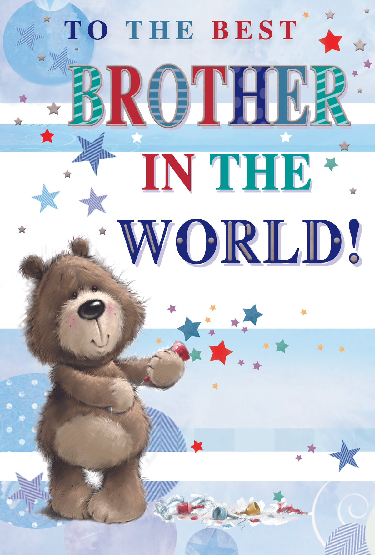 6pk Cards C50 Birthday Brother - Tiger Feet Ireland