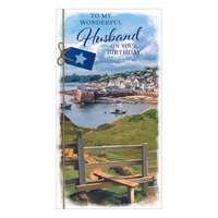 6pk Cards C55 Birthday Husband - Tiger Feet Ireland