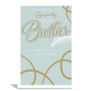 6pk Cards C75 Sympathy Loss Of Brother - Tiger Feet Ireland