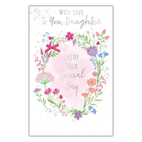 6pk Cards C375 Birthday Daughter - Tiger Feet Ireland