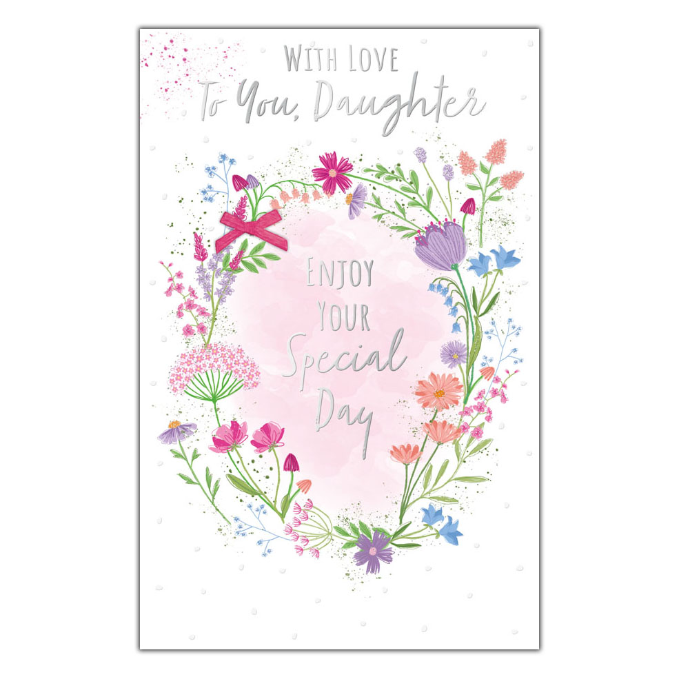6pk Cards C375 Birthday Daughter - Tiger Feet Ireland