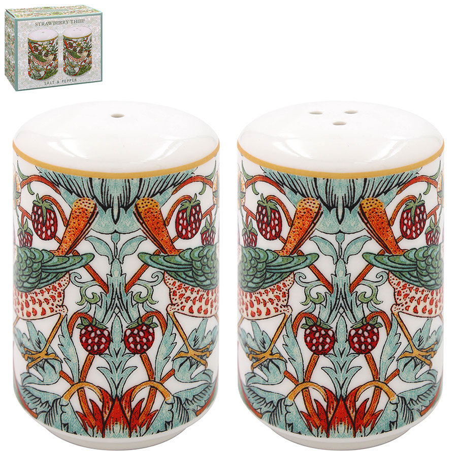 Strawberry Thief Salt & Pepper - Tiger Feet Ireland
