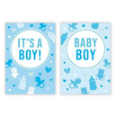 12pk Cards C50 Birth Congratulations - Tiger Feet Ireland