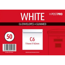 50pk Envelopes C6 Pack - Tiger Feet Ireland