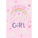 6pk Cards C50 Baby Girl - Tiger Feet Ireland