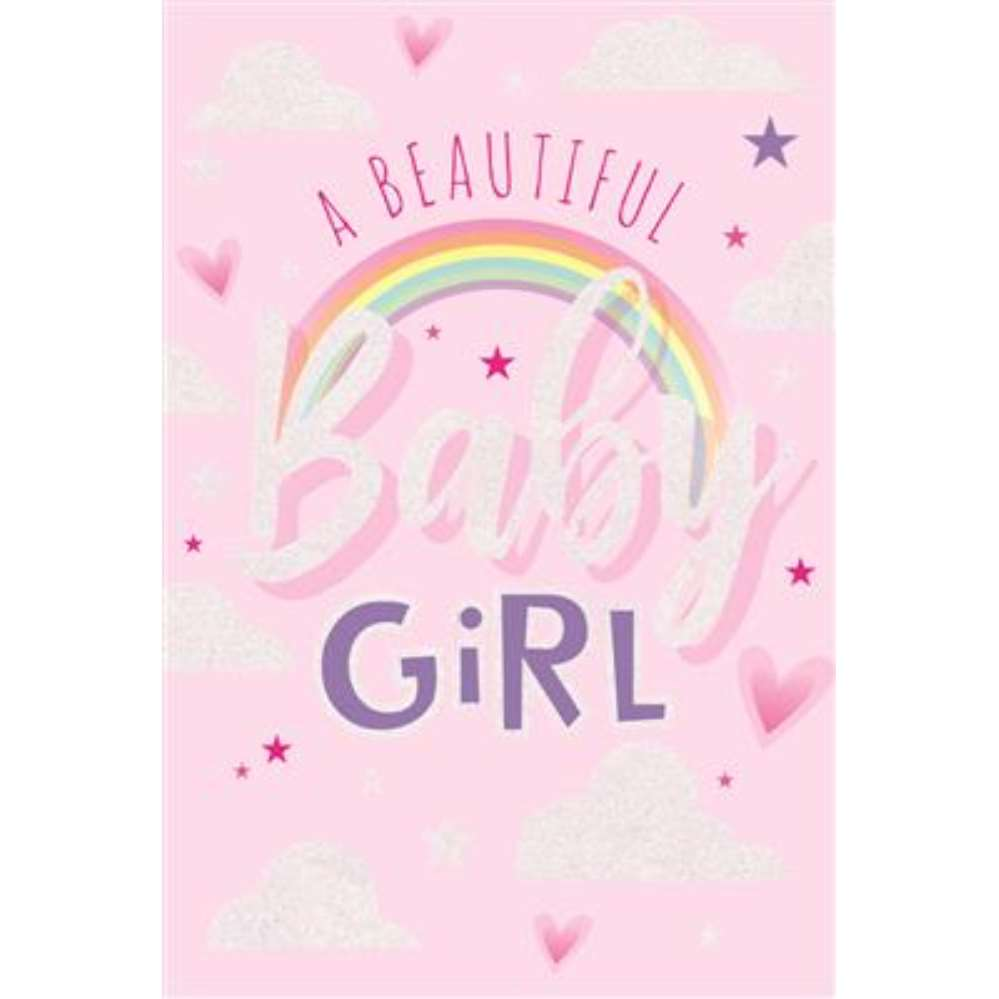 6pk Cards C50 Baby Girl - Tiger Feet Ireland