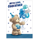 6pk Cards C50 Birthday Godfather - Tiger Feet Ireland