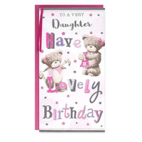 6pk Cards C55 Birthday Daughter - Tiger Feet Ireland