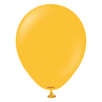100ct Latex Balloon 5" Standard Amber Kalisan - Tiger Feet Ireland