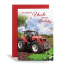 6pk Cards C50 Birthday Uncle - Tiger Feet Ireland
