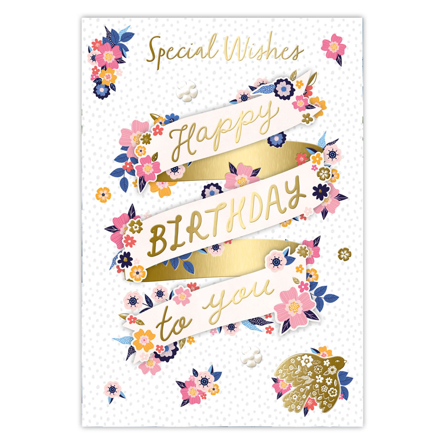 6pk Cards C50 Birthday Open - Tiger Feet Ireland