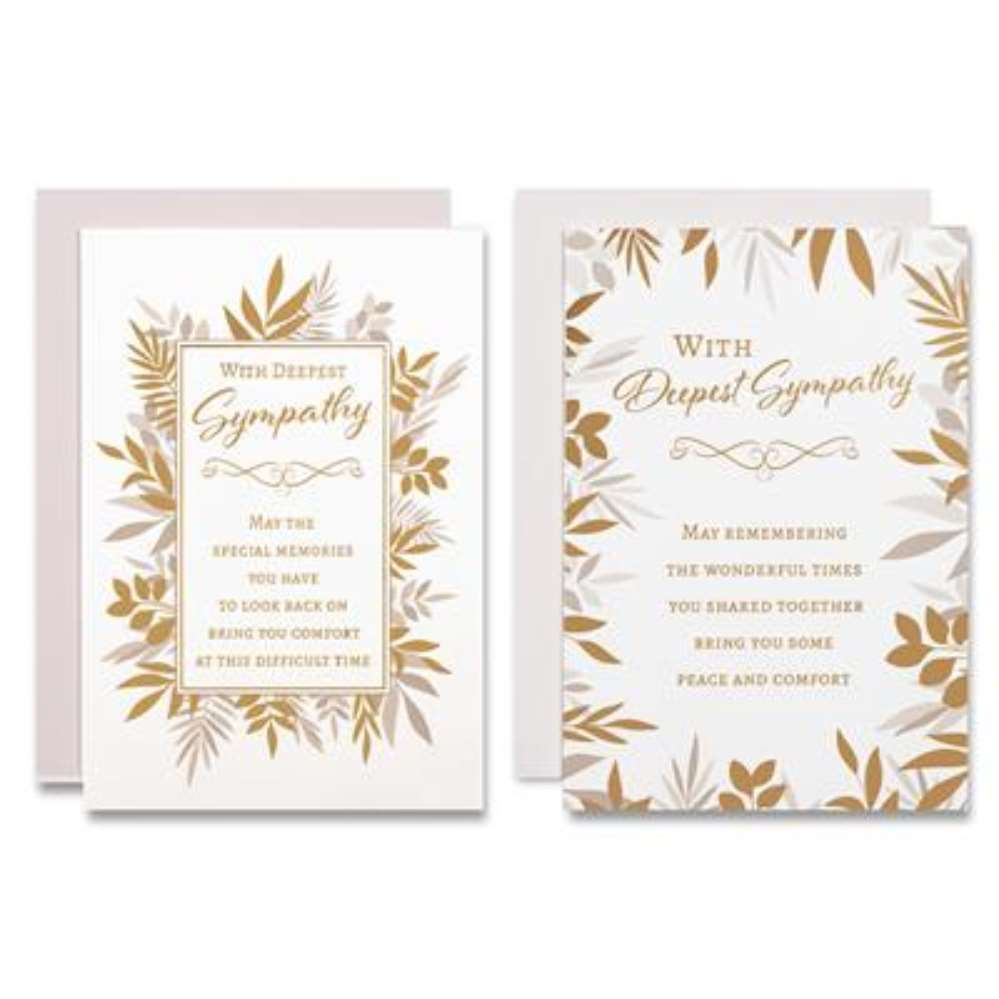 12pk Cards C50 Sympathy - Tiger Feet Ireland