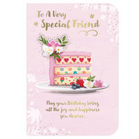 6pk Cards C50 Birthday Friend - Tiger Feet Ireland