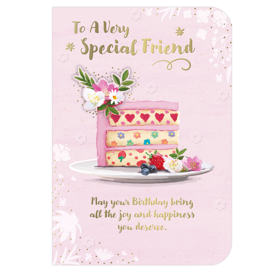 6pk Cards C50 Birthday Friend - Tiger Feet Ireland