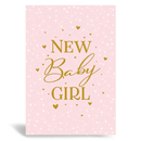6pk Cards C50 Baby Girl - Tiger Feet Ireland