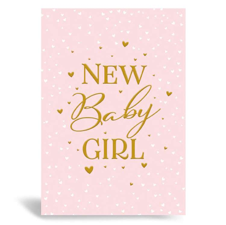 6pk Cards C50 Baby Girl - Tiger Feet Ireland