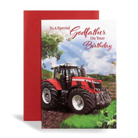 6pk Cards C50 Birthday Godfather - Tiger Feet Ireland