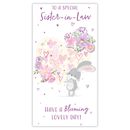 6pk Cards C55 Birthday Sister-In-Law - Tiger Feet Ireland
