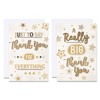 12pk Cards C50 Thank You - Tiger Feet Ireland