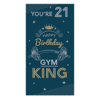 6pk Cards C55 Birthday Age 21 - Tiger Feet Ireland