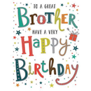 6pk Cards C50 Birthday Brother - Tiger Feet Ireland