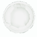 Foil Balloon 18" Round White - Tiger Feet Ireland
