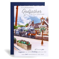 6pk Cards C75 Birthday Godfather - Tiger Feet Ireland