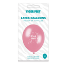 6 x 8pk Latex Balloons Birth Congratulations - Tiger Feet Ireland
