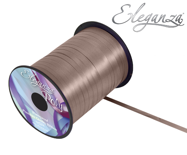 Eleganza Curl Rbbn 5mmx500yds Chocolate - Tiger Feet Ireland