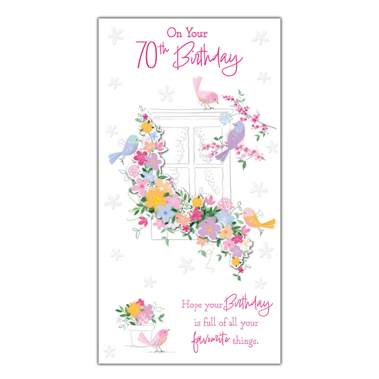 Prelude 6 Pack Cards C55 Birthday Age 70
