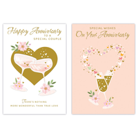12pk Cards C50 Your Anniversary - Tiger Feet Ireland
