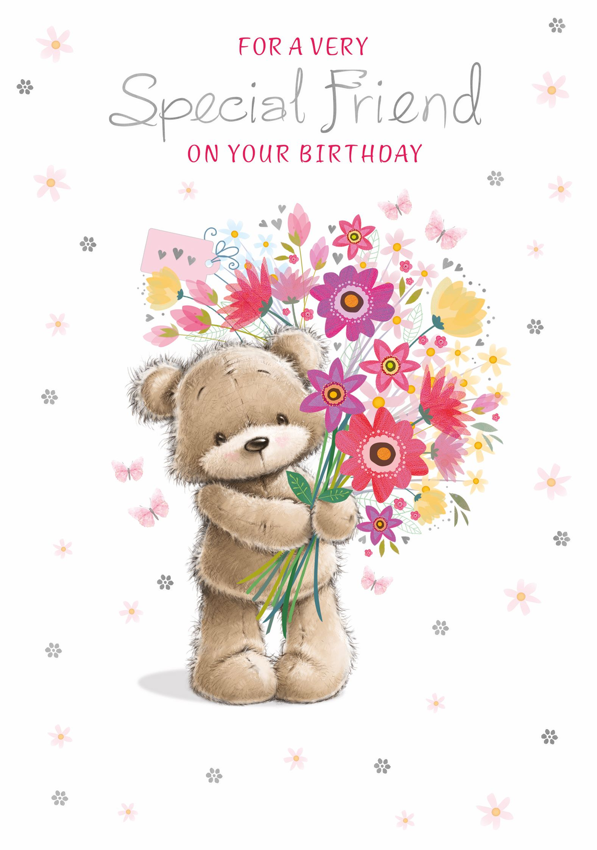 6pk Cards C50 Birthday Friend - Tiger Feet Ireland
