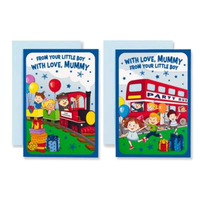 12pk Cards C50 Birthday Mummy From Little Boy - Tiger Feet Ireland