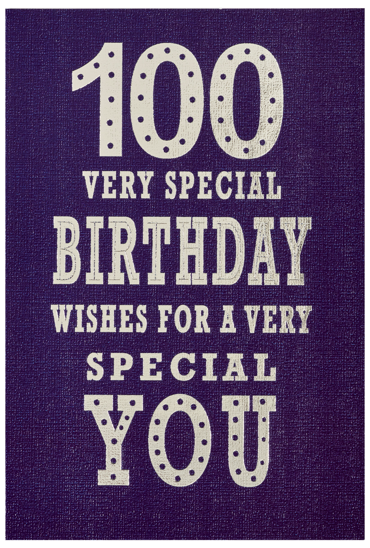 6pk Cards C50 Birthday Age 100 - Tiger Feet Ireland