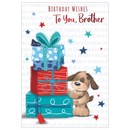 6pk Cards C50 Birthday Brother - Tiger Feet Ireland