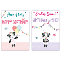 12pk Cards C50 Birthday Open - Tiger Feet Ireland