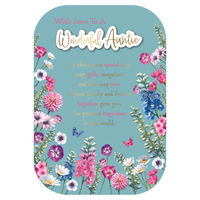 6pk Cards C90 Birthday Auntie - Tiger Feet Ireland