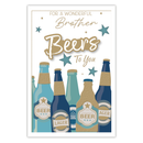 6pk Cards C75 Birthday Brother - Tiger Feet Ireland