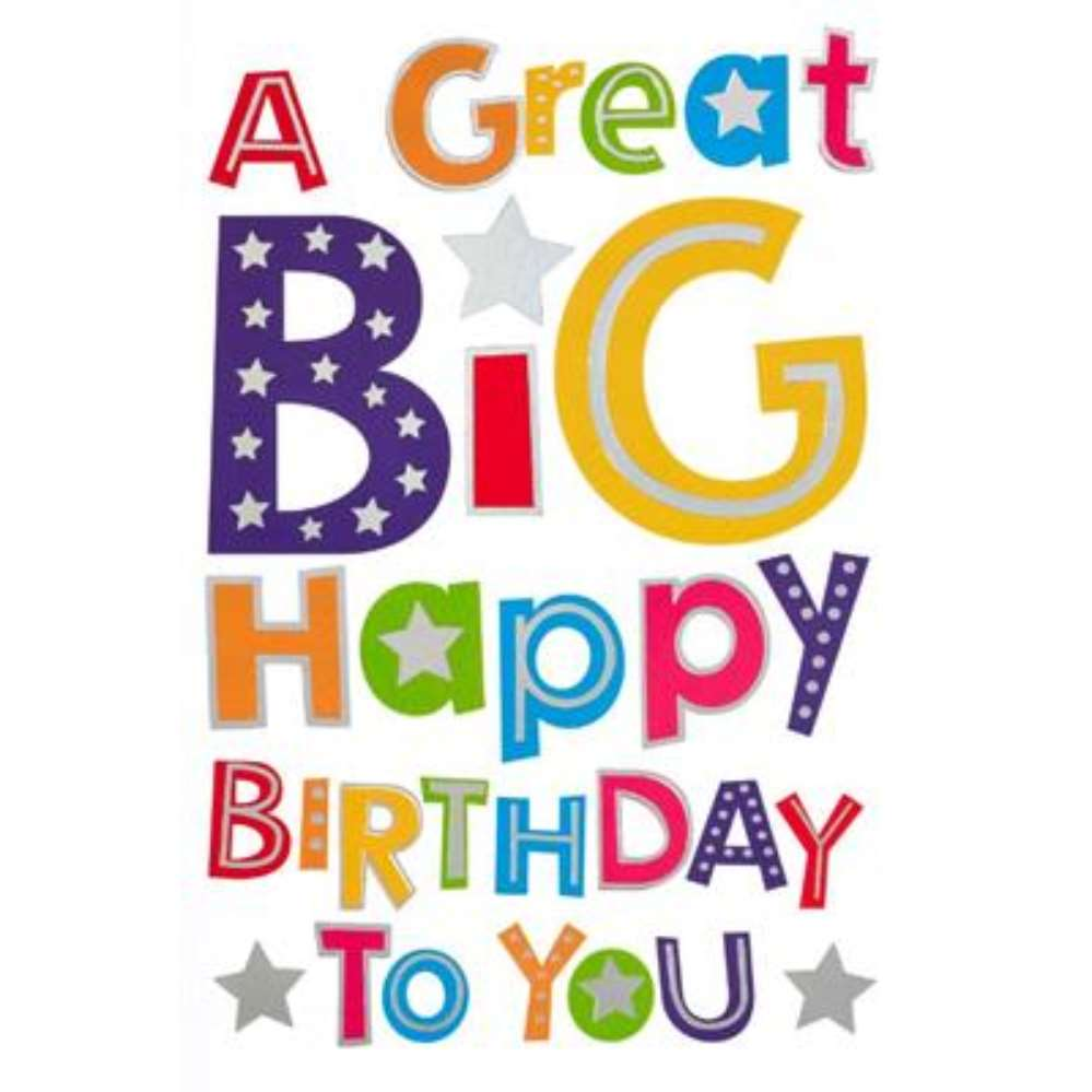 6pk Cards C50 Birthday Open - Tiger Feet Ireland