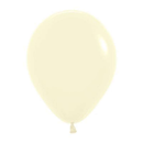 50ct Latex Balloon 12in Pastel Yellow Sempertex - Tiger Feet Ireland